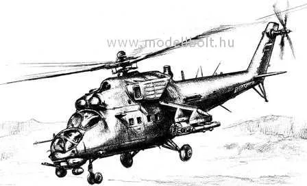Zvezda - Mil Mi-35 Soviet Helicopter